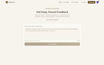 Kritique AI gallery image