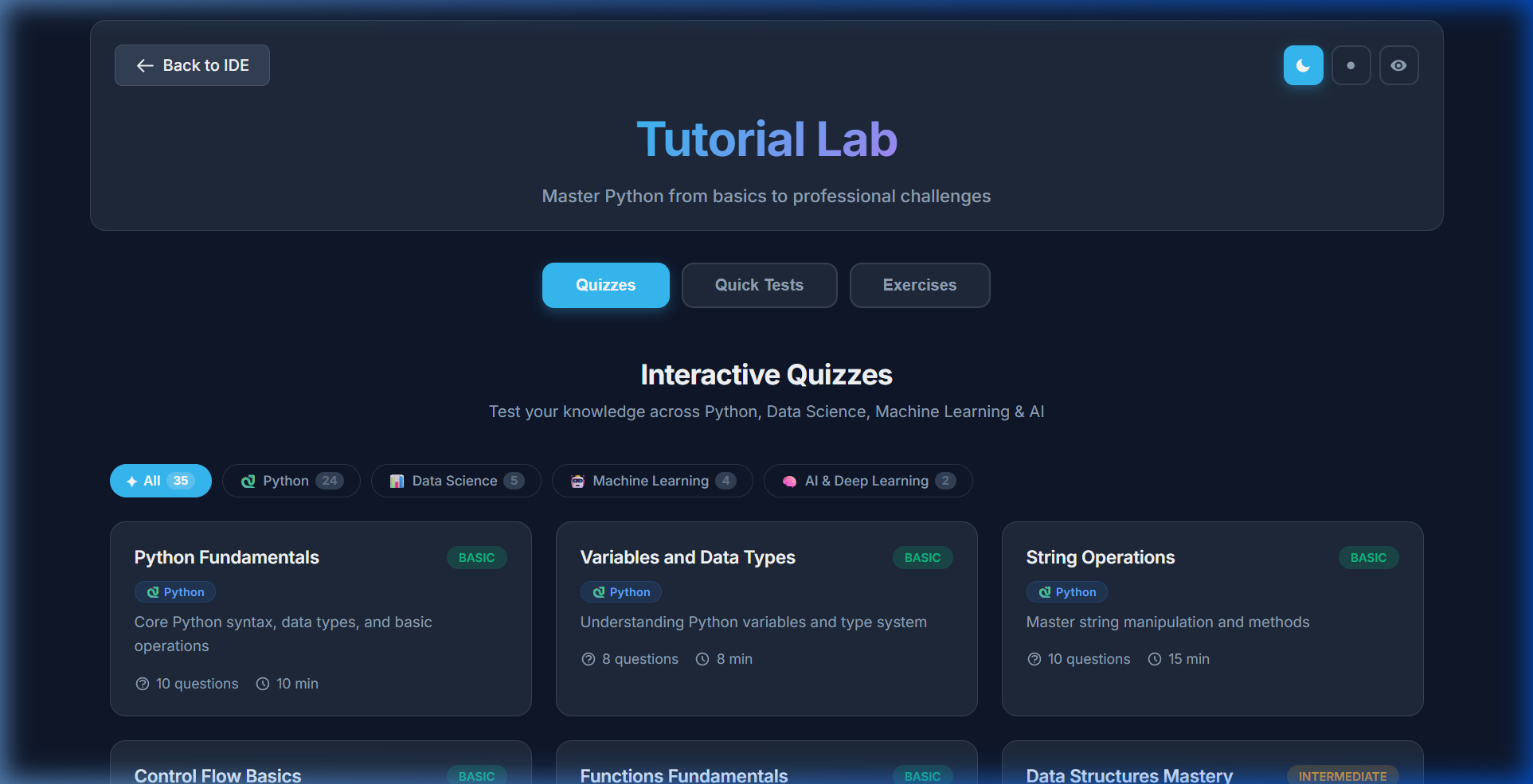 Pythonmastery.io gallery image