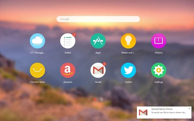 Infinity New Tab gallery image