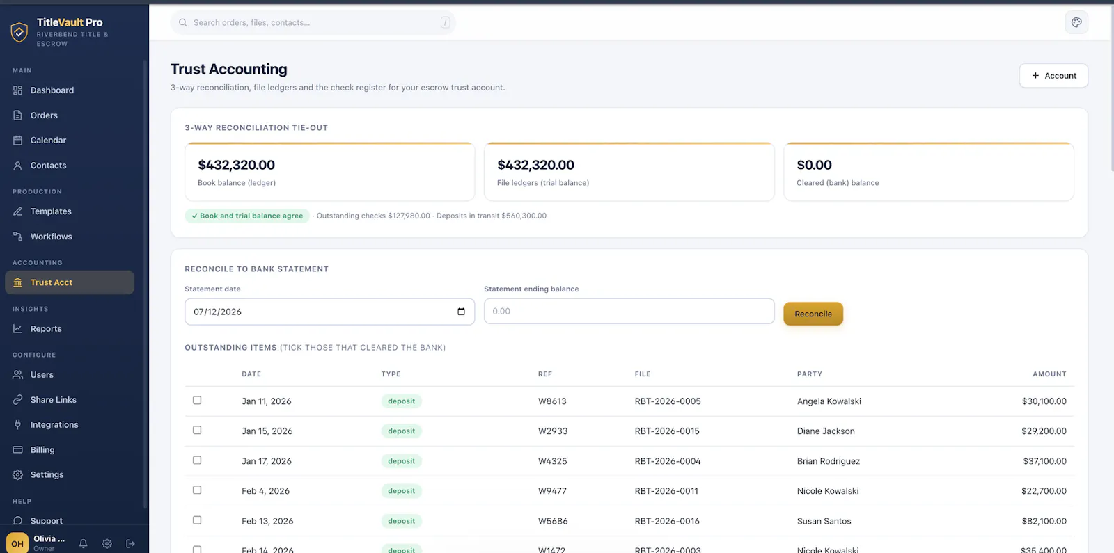 TitleVault Pro screenshot 3