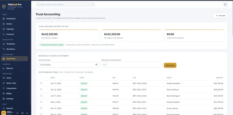 TitleVault Pro screenshot 3