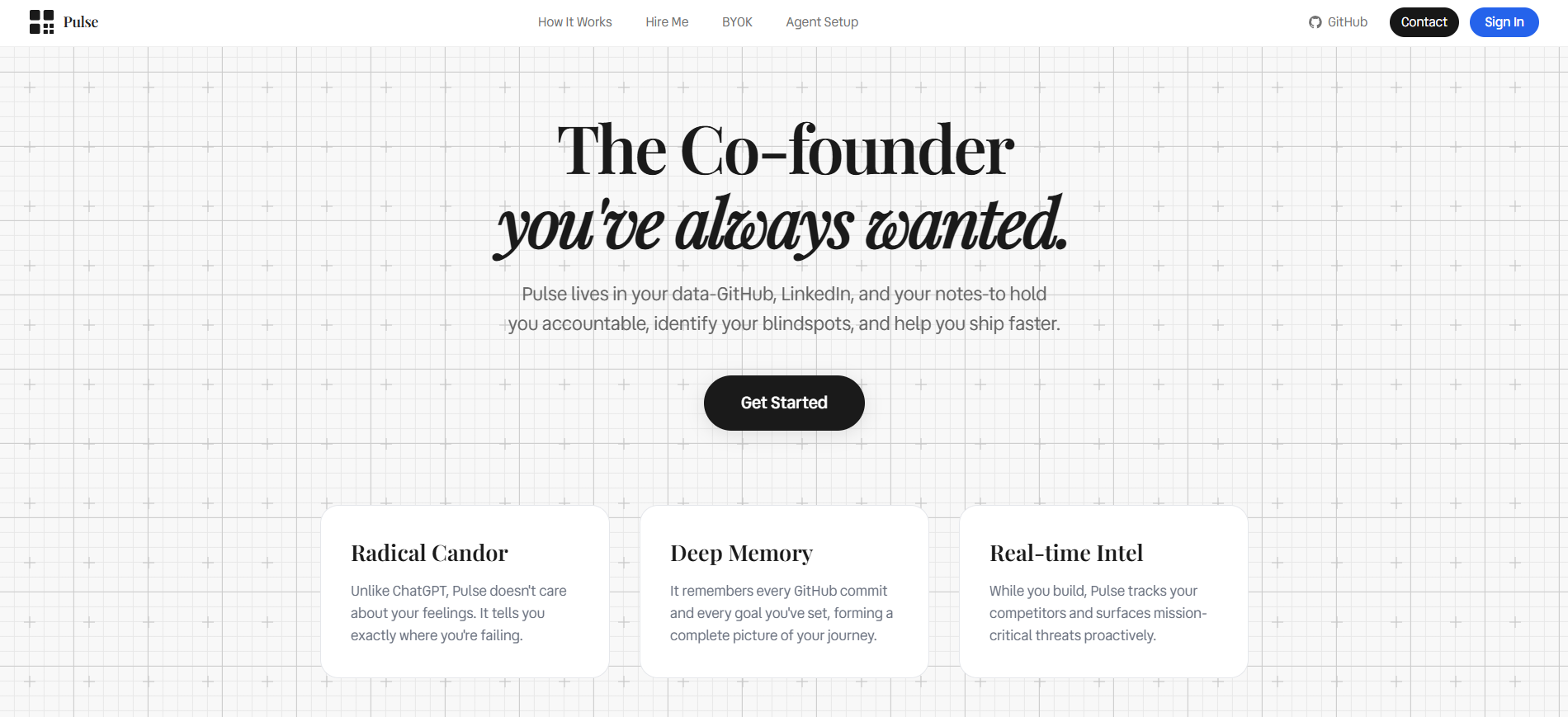 Pulse - Product Hunt launch logo and brand identity