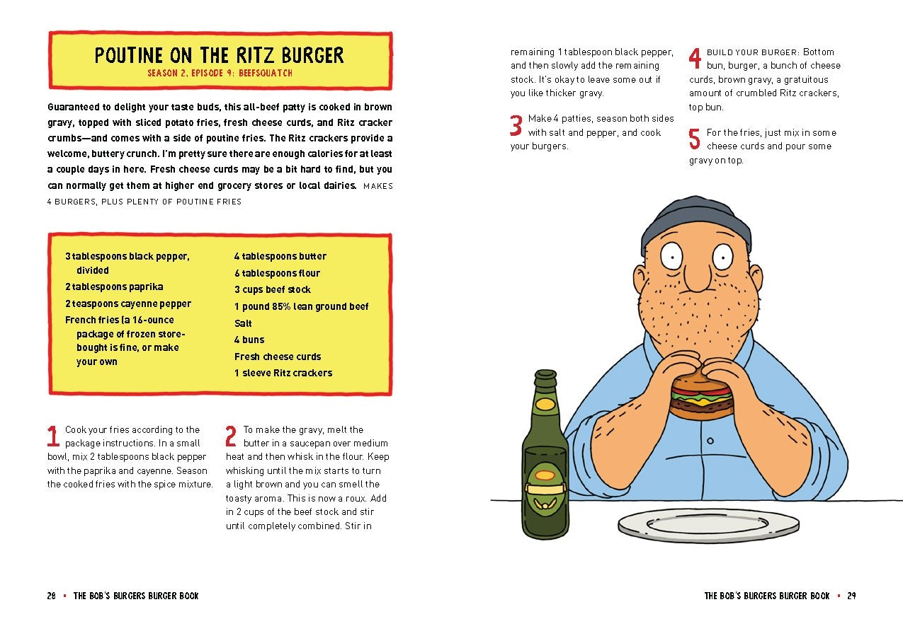 The Bob's Burgers Burger Book gallery image