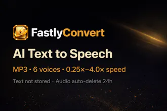 FastlyConvert Audio & Video to Text gallery image