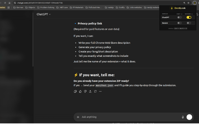 DontLook gallery image
