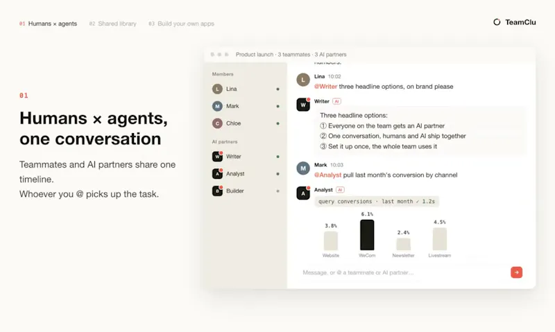 TeamClu screenshot 3