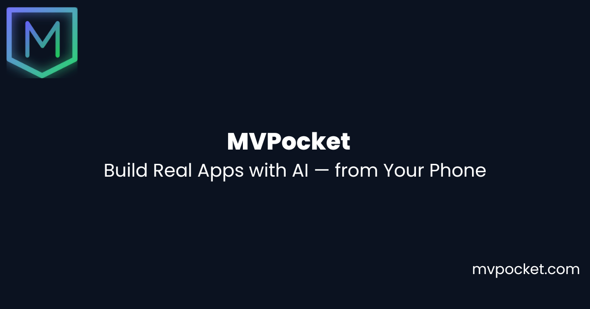 MVPocket - Main product screenshot demonstrating key features and user interface