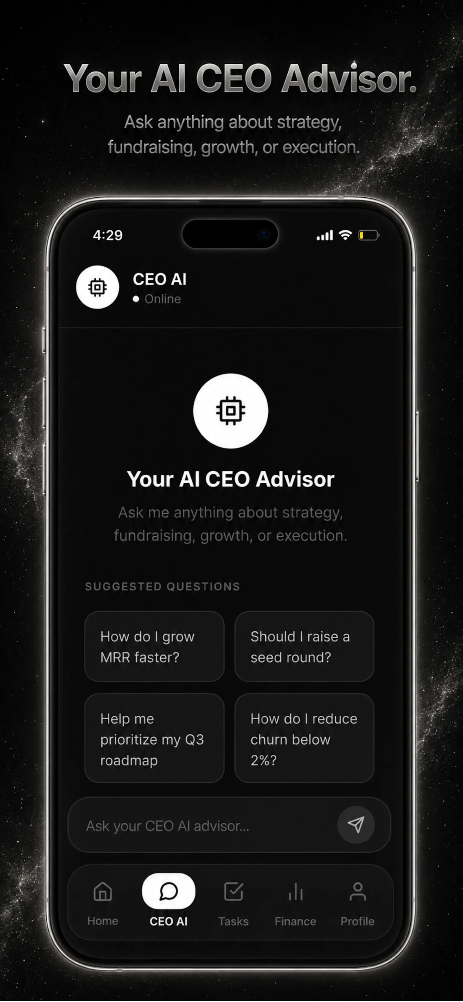 CEO AI screenshot 2