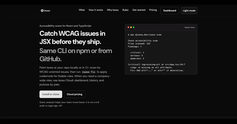 Isoso screenshot 1