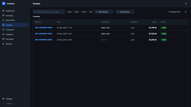 Inventory Manager POS Stock Control App screenshot 4