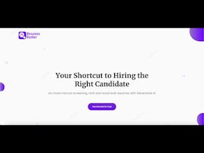 Resumes Ranker gallery image