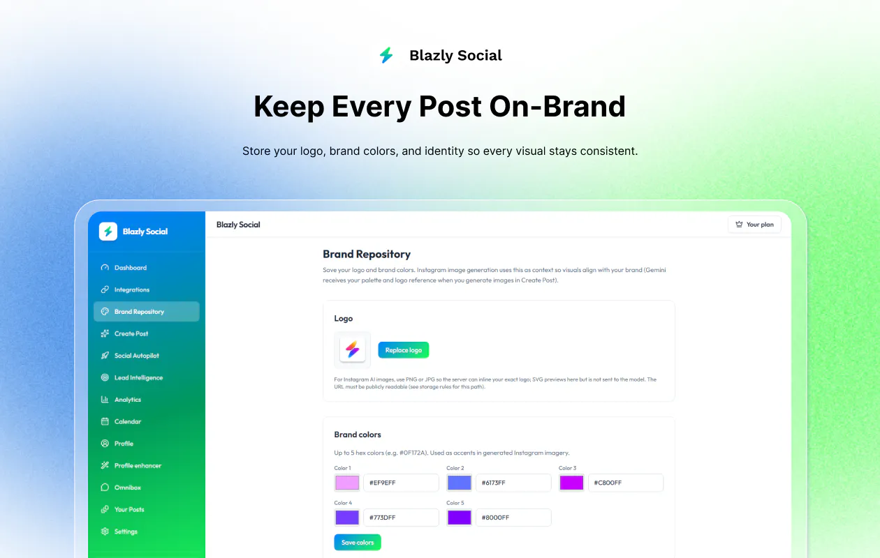 Blazly Social gallery image