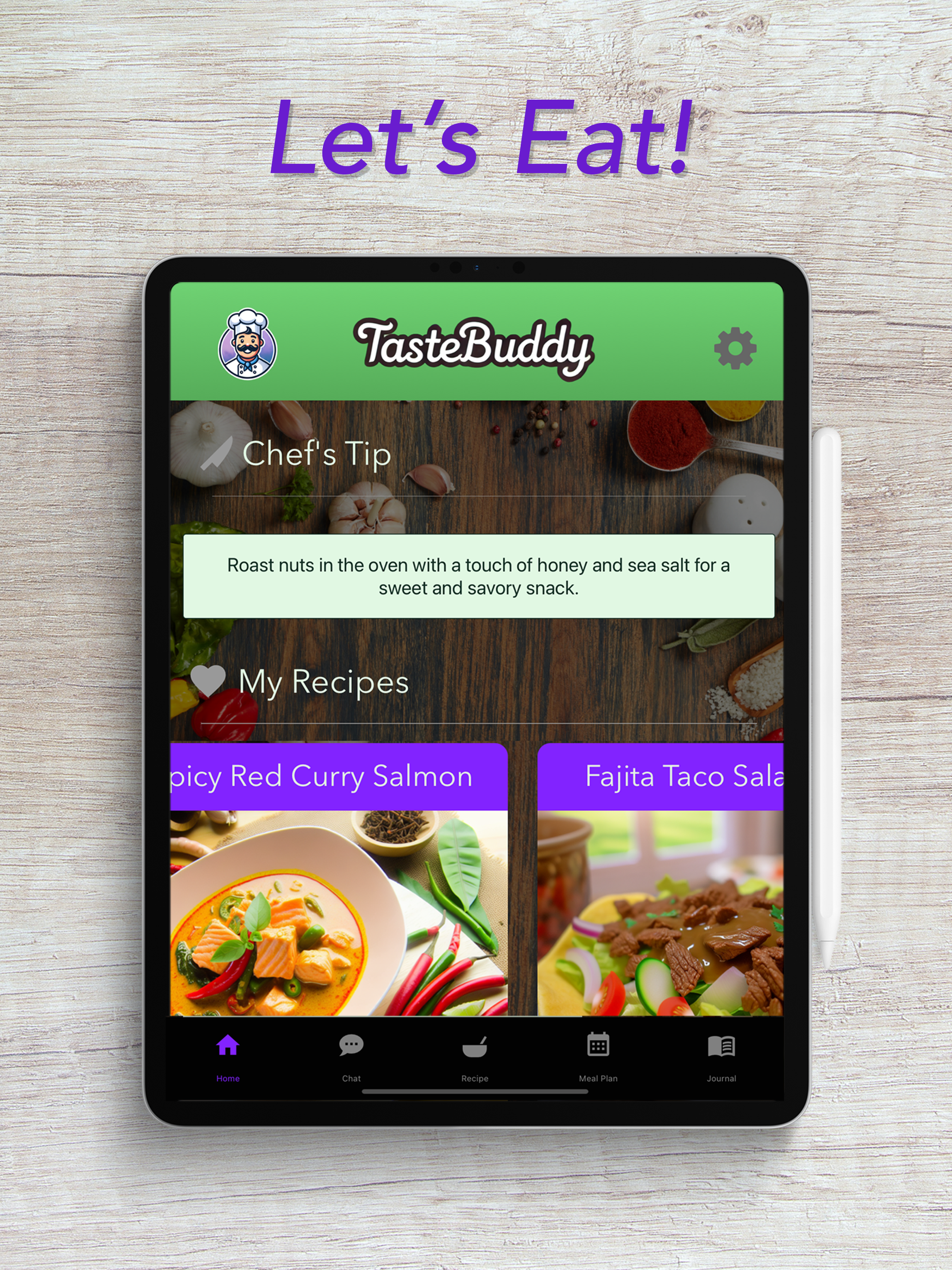 وسائط Tastebuddy - AI Chef - قم بتحويل تجربة المطبخ الخاصة بك مع الطهي الذي يعمل به الذكاء الاصطناعى 4