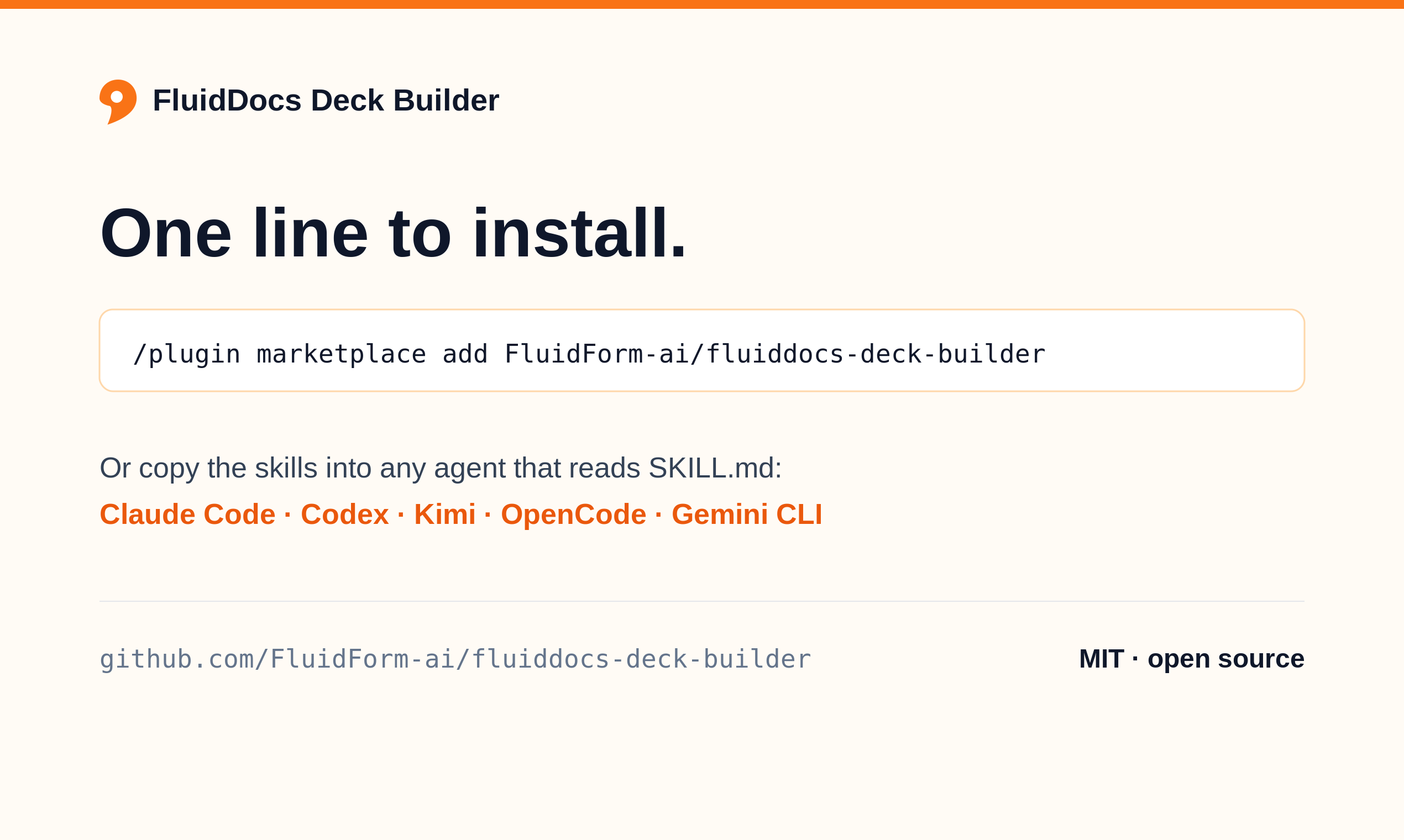 FluidDocs Deck Builder gallery image