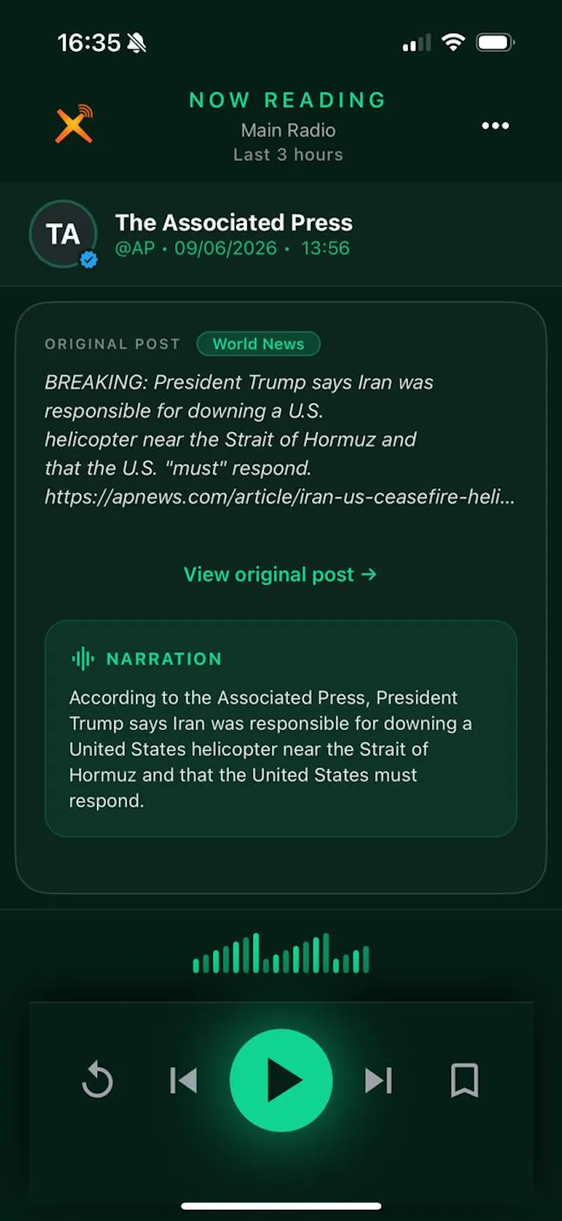 Tweexr screenshot 1