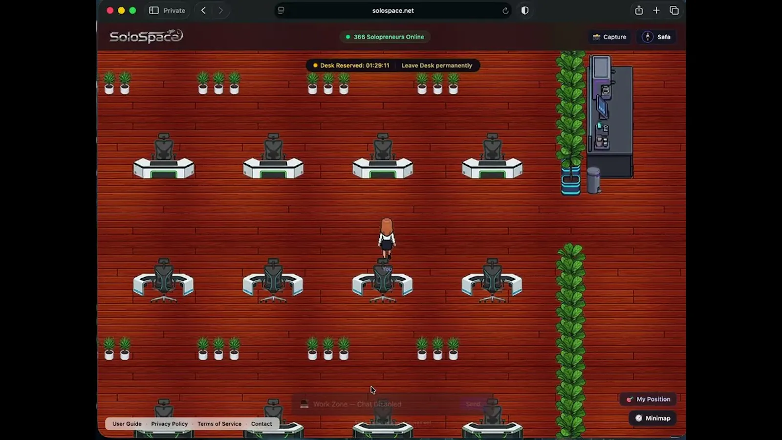 SoloSpace screenshot 1 (video preview)