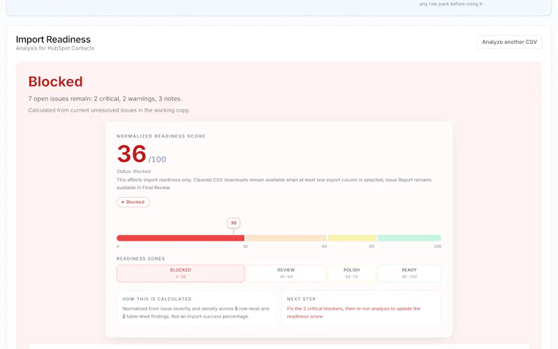 ReadyCSV screenshot 5