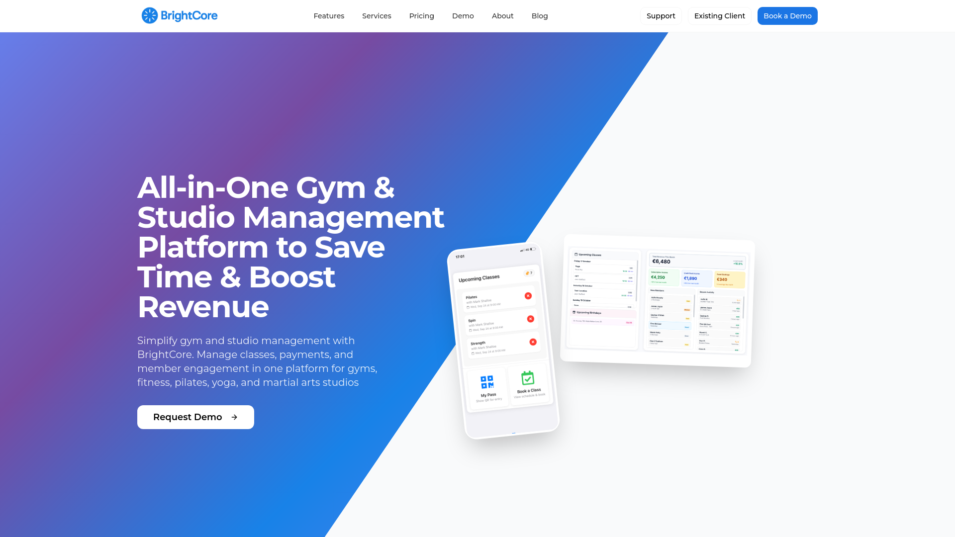 BrightCore screenshot 1