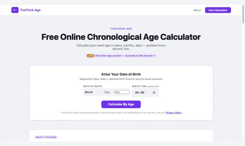TickTock Age screenshot 1