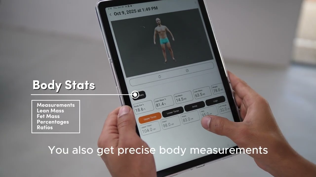 Instant 3D Body Scanning for Fitness gallery image