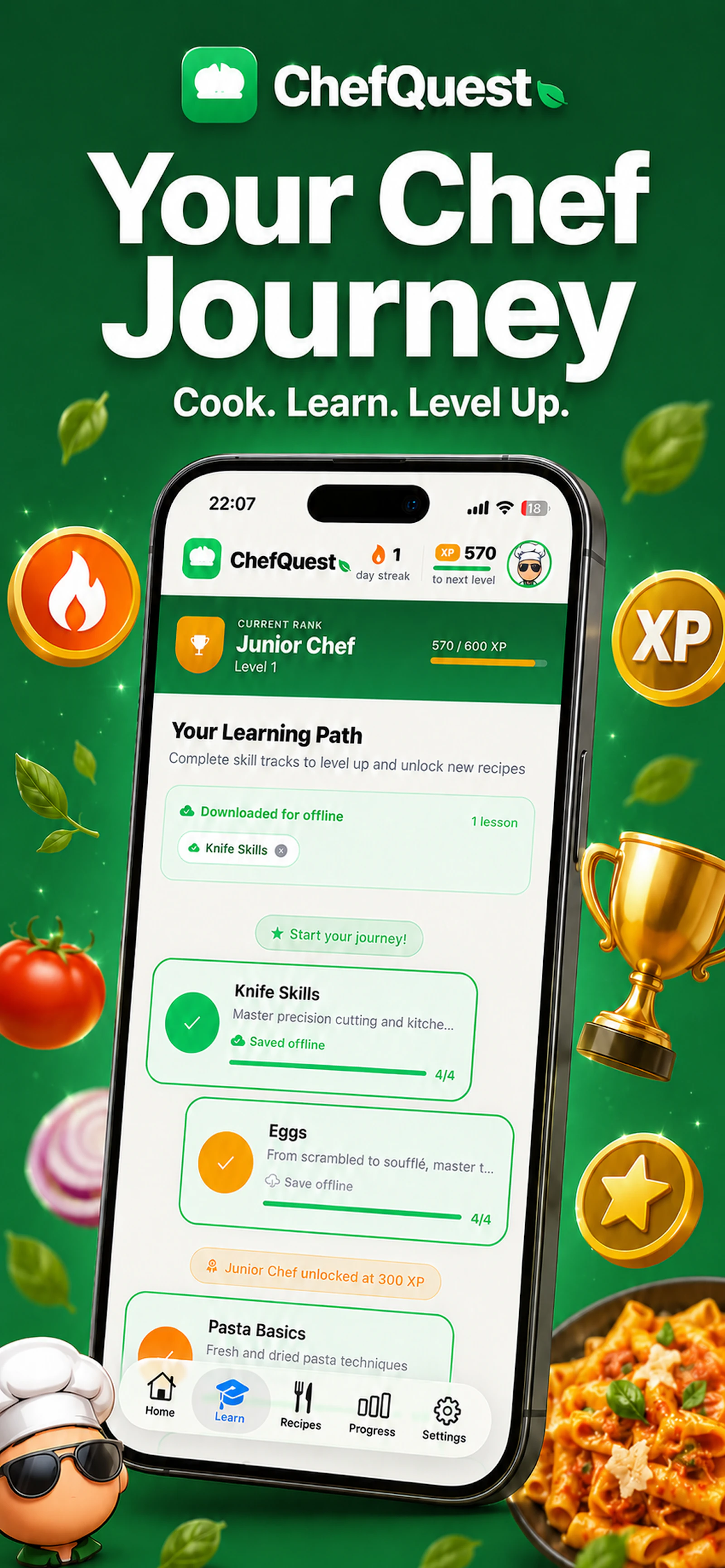 ChefQuest: Learn to Coook screenshot 5