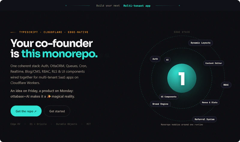 Ottabase: The Solo Founders' Framework screenshot 1