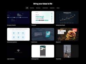 Easymotion: AI Motion Graphics Generator gallery image
