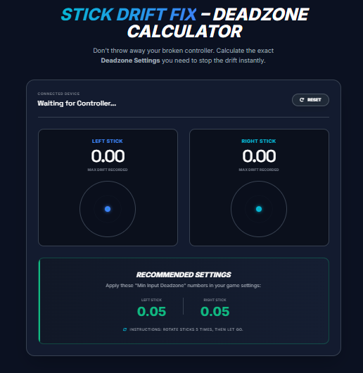 TestMyGamepad - Screenshot 2 showing product features and functionality