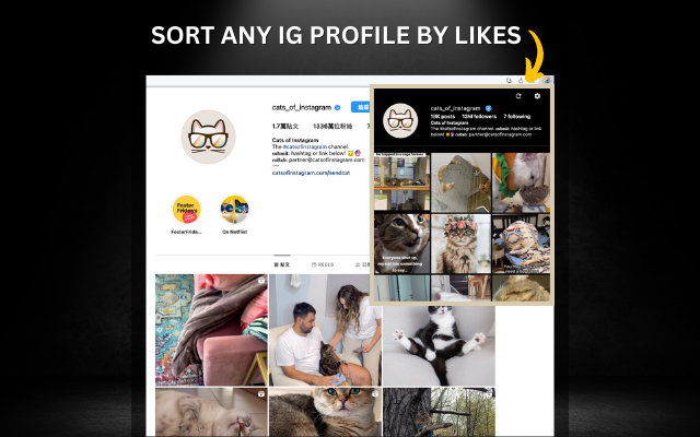 Ig sắp xếp theo như media 1