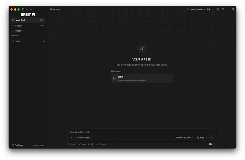 Orbit Pi screenshot 2