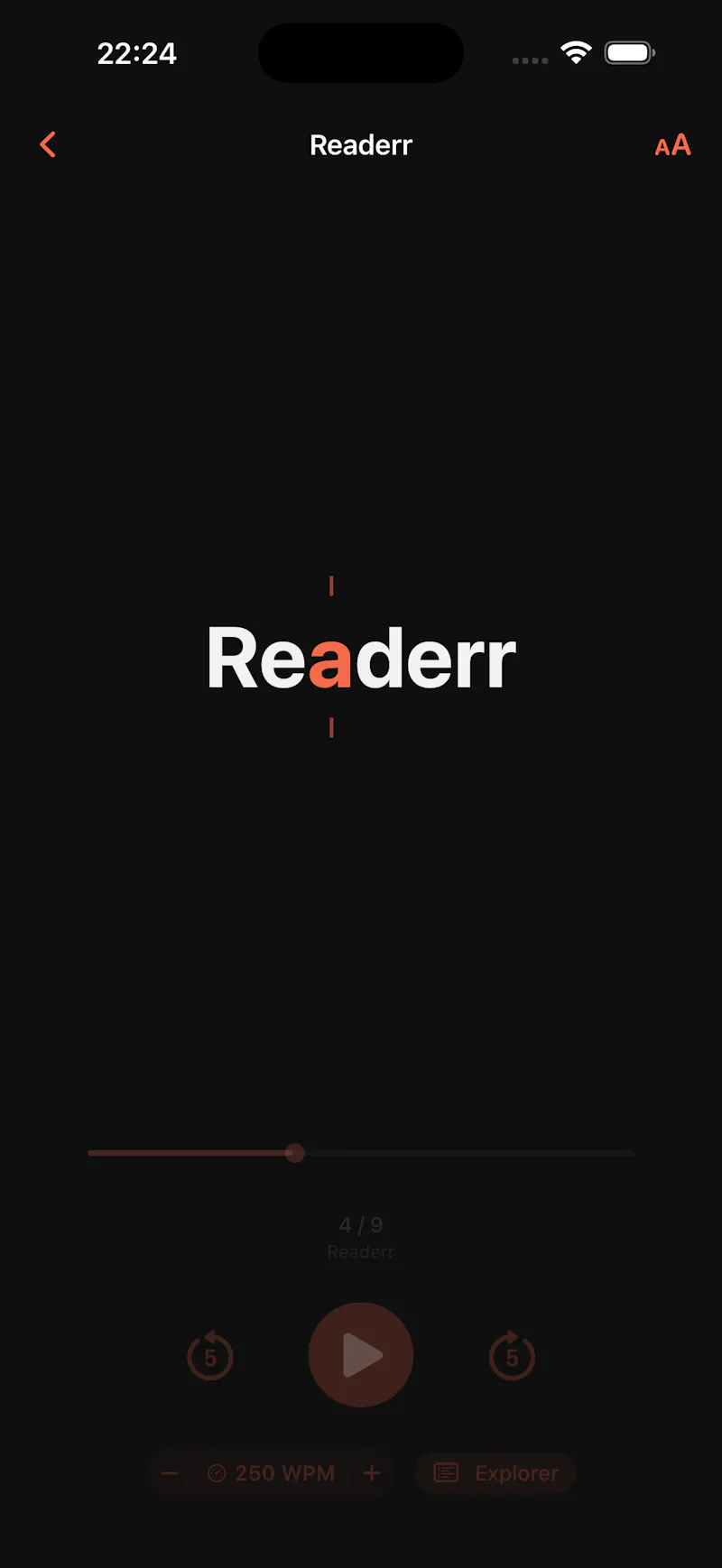 Readerr screenshot 1