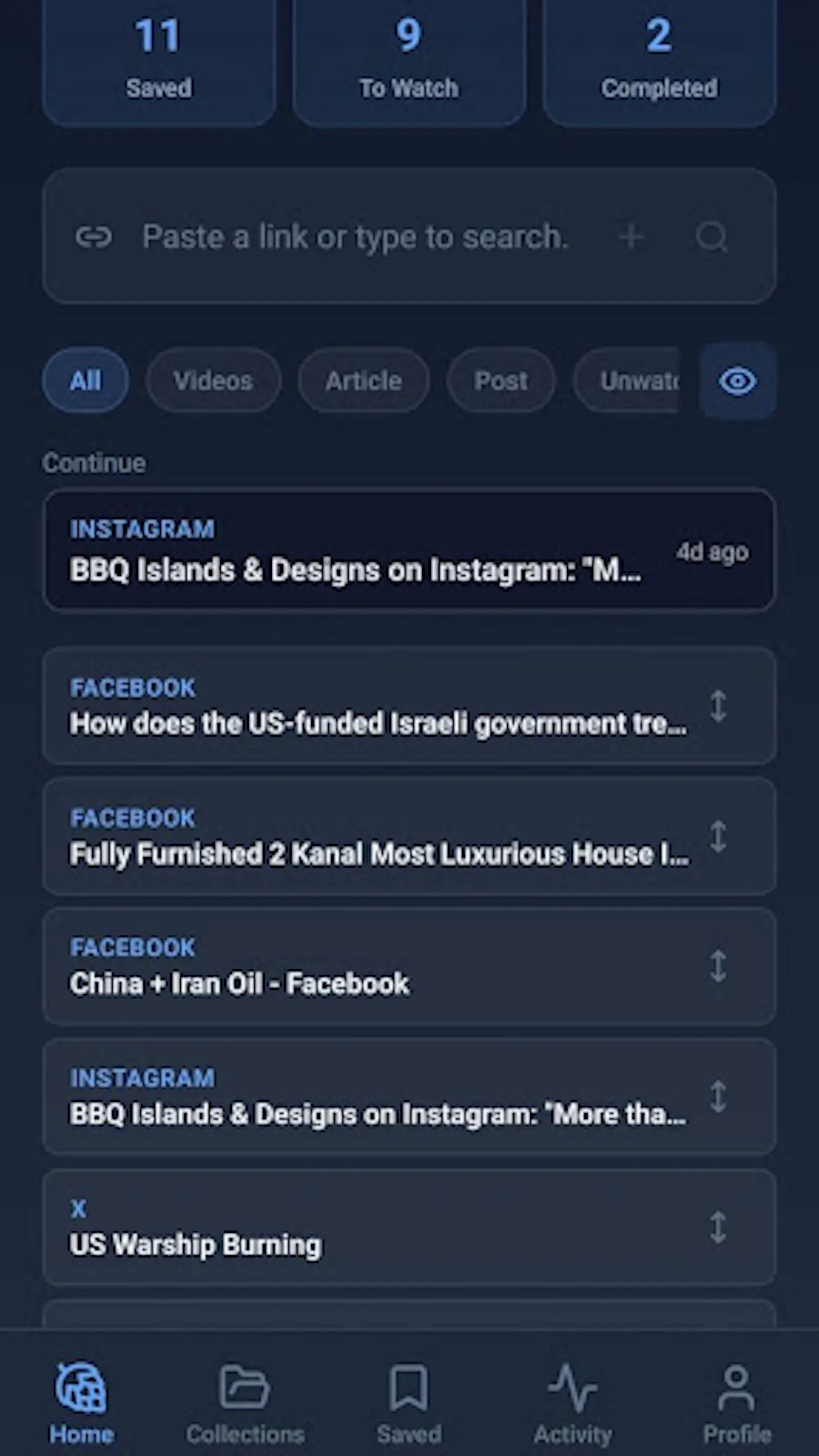 ContentHub: Save Links screenshot 3