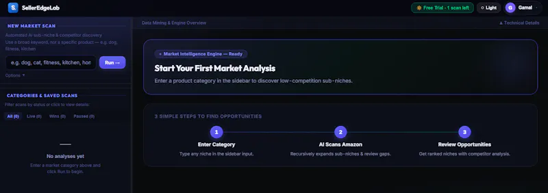 SellerEdgeLab screenshot 2