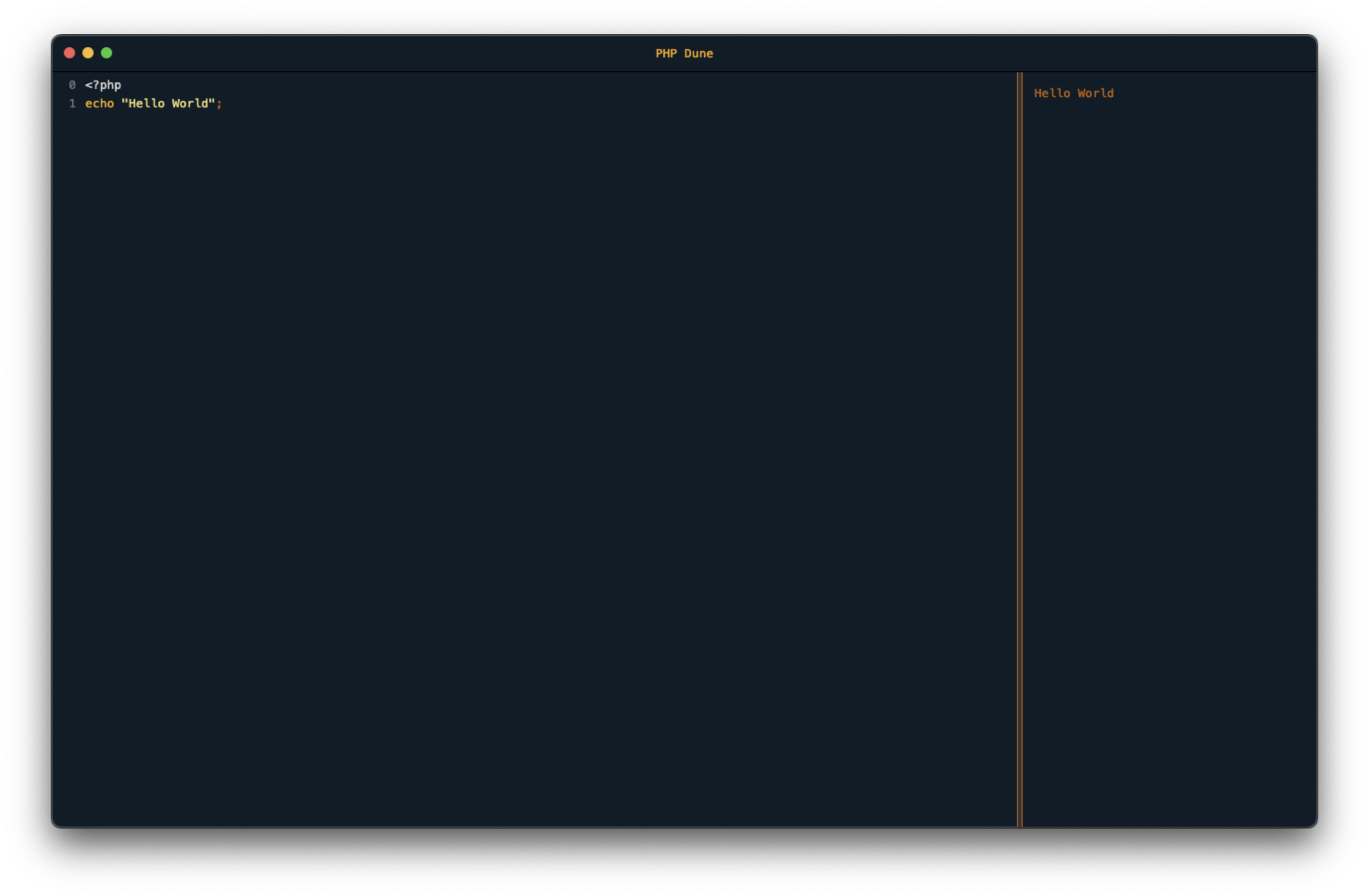 Mídia 2 de Php dune - Sandbox de PHP sem servidor, independente