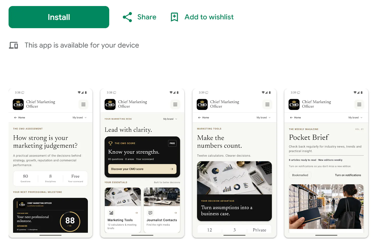 Chief Marketing Officer: CMO gallery image
