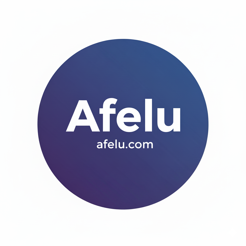 Afelu - Product Hunt launch logo and brand identity