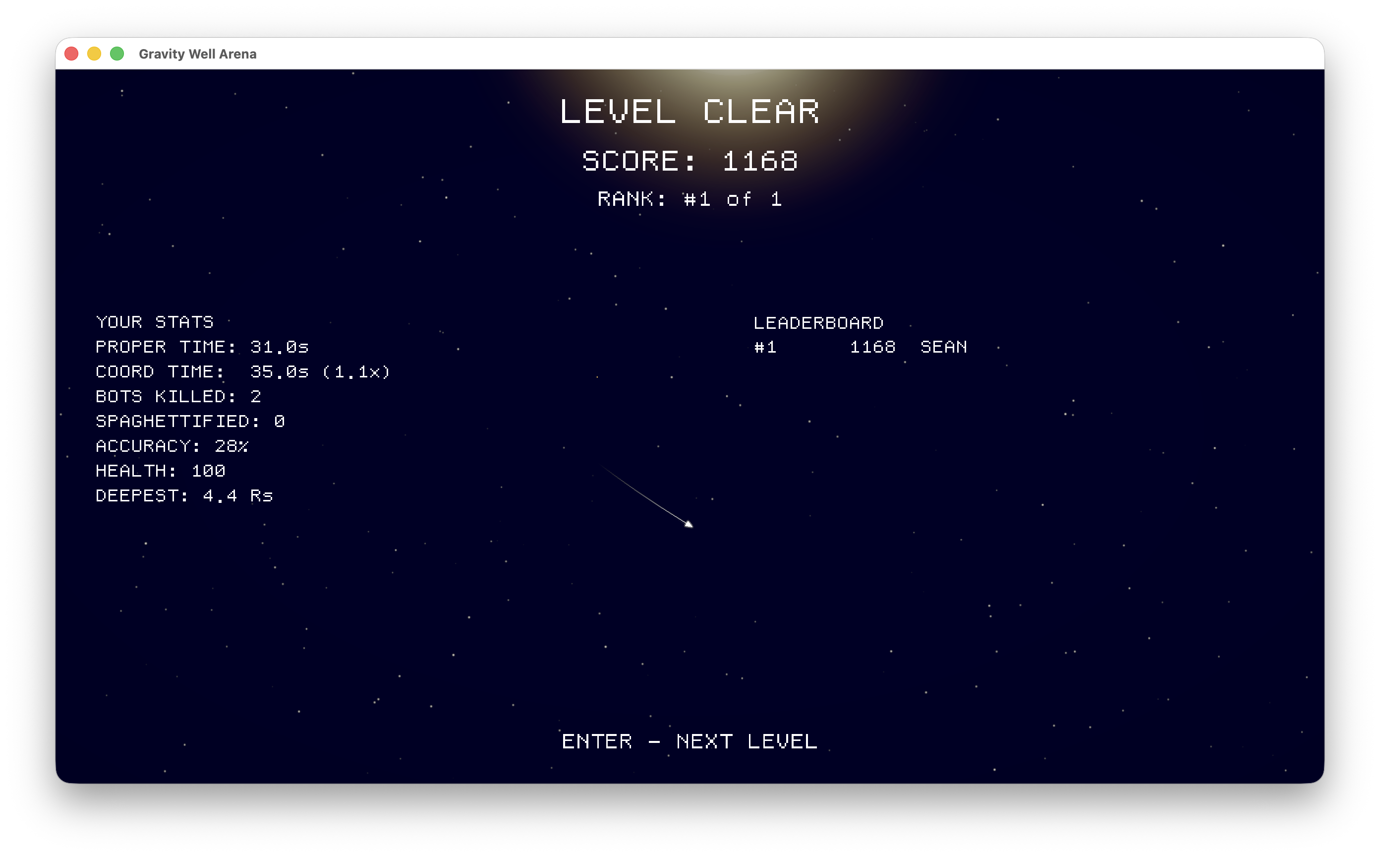 Gravity Well Arena gallery image