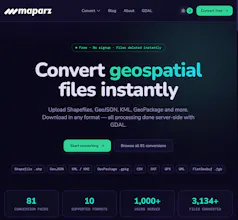 Maparz Online Geospatial File Converter gallery image