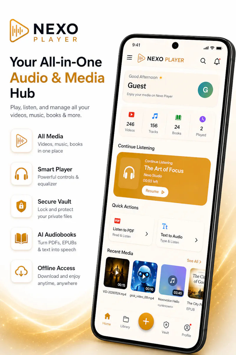 Nexo Player screenshot 1