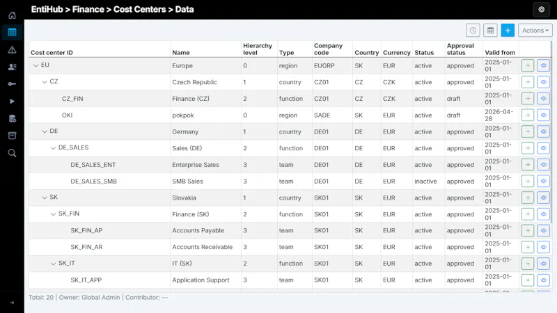 EntiHub - Master data under control screenshot 7