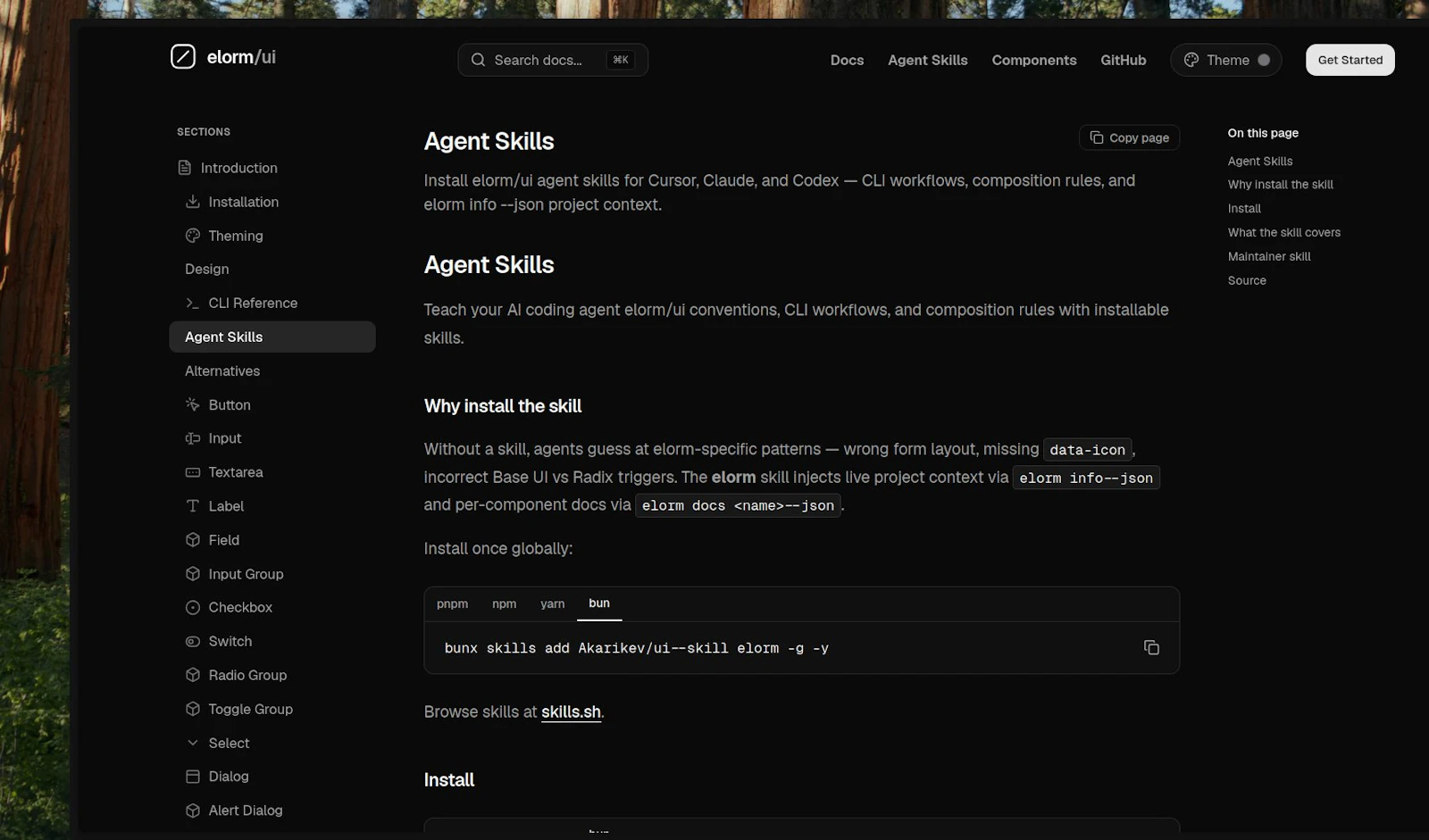 elorm/ui screenshot 2