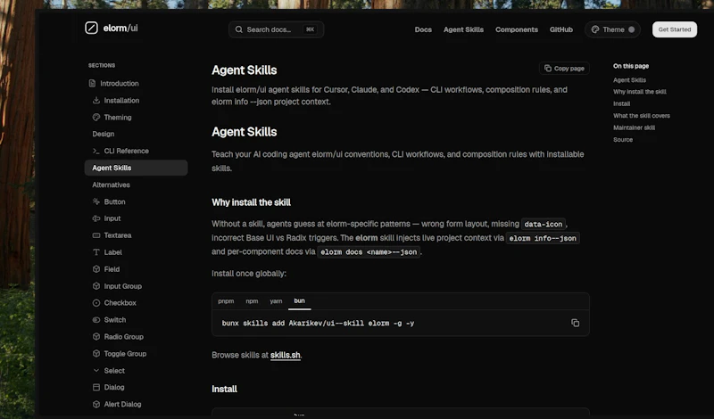 elorm/ui screenshot 2