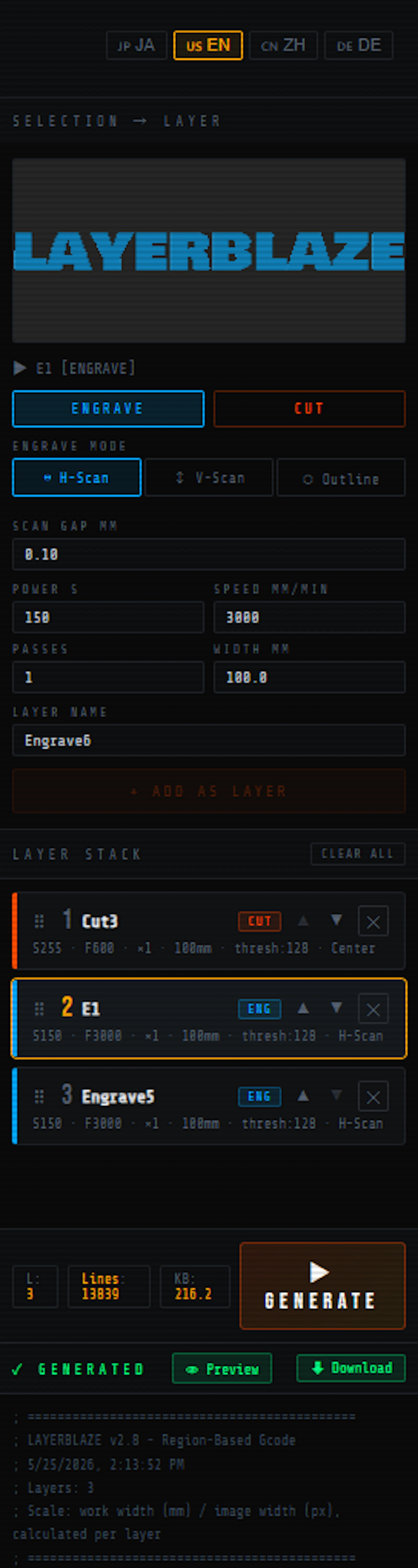 LAYERBLAZE screenshot 4