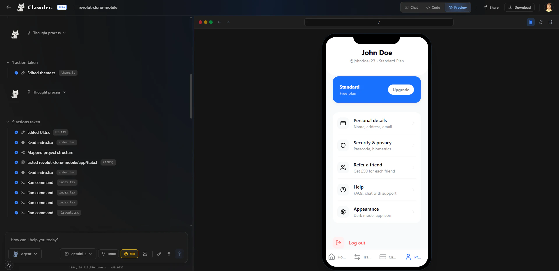 Clawder screenshot 4