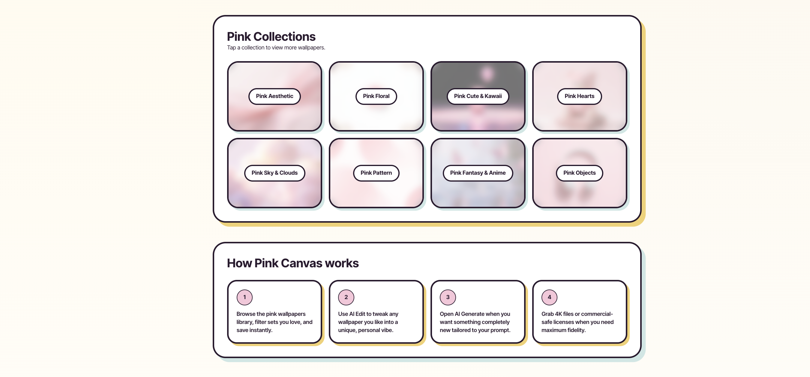Pink Canvas gallery image