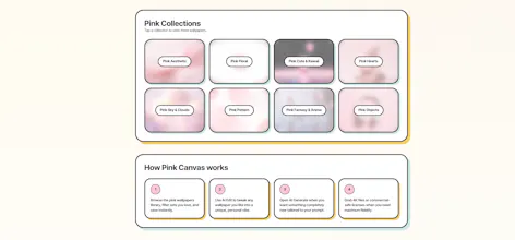 Pink Canvas gallery image