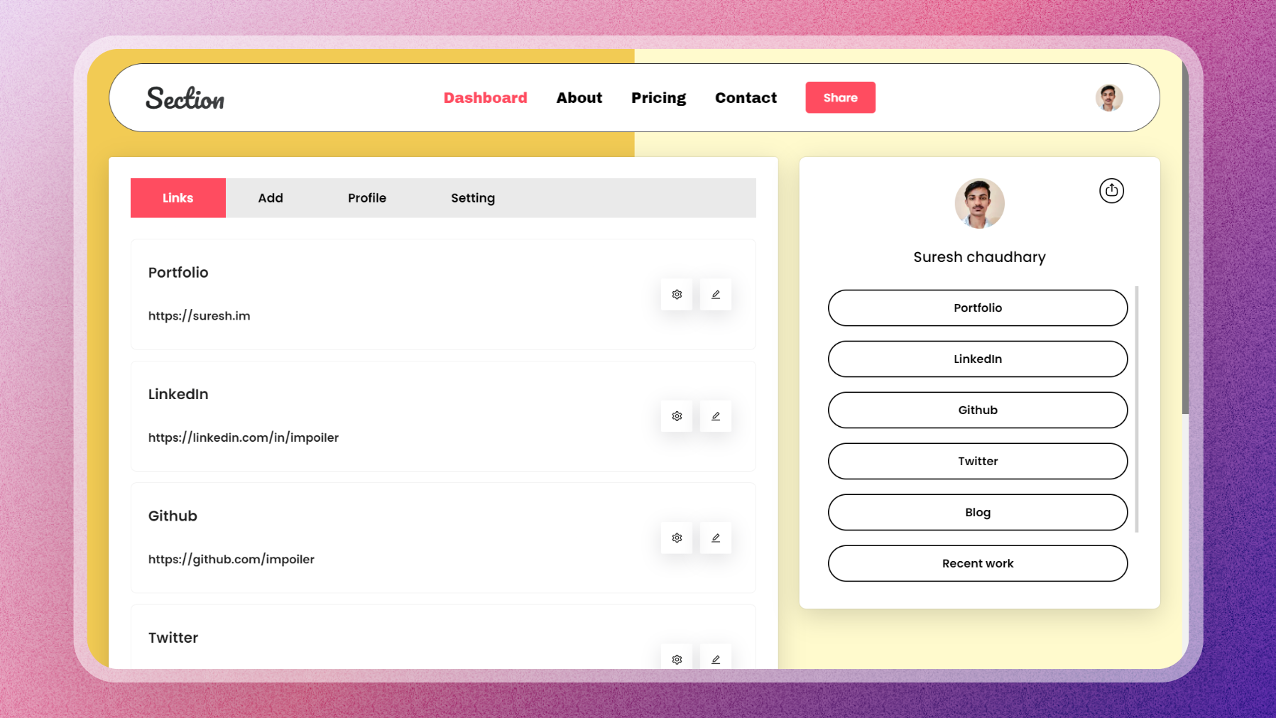 Section.fyi gallery image