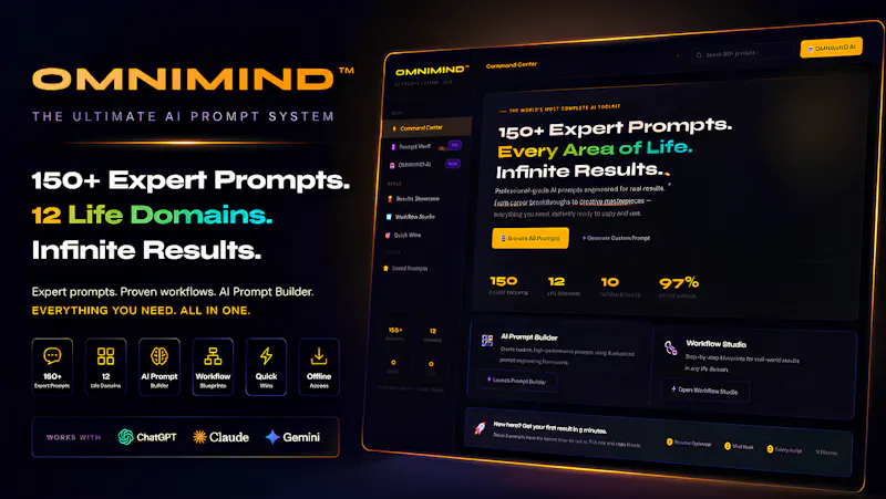 OMNIMIND™ – AI Prompt System screenshot 3