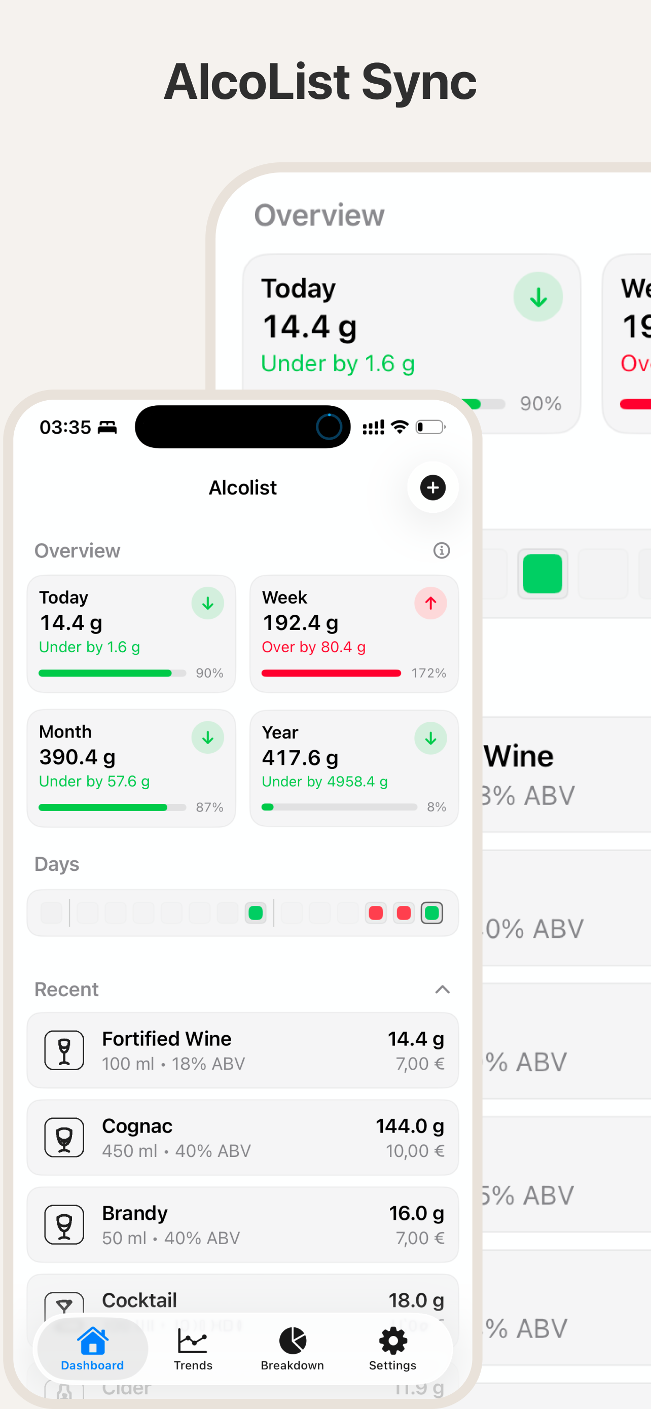 AlcoList gallery image