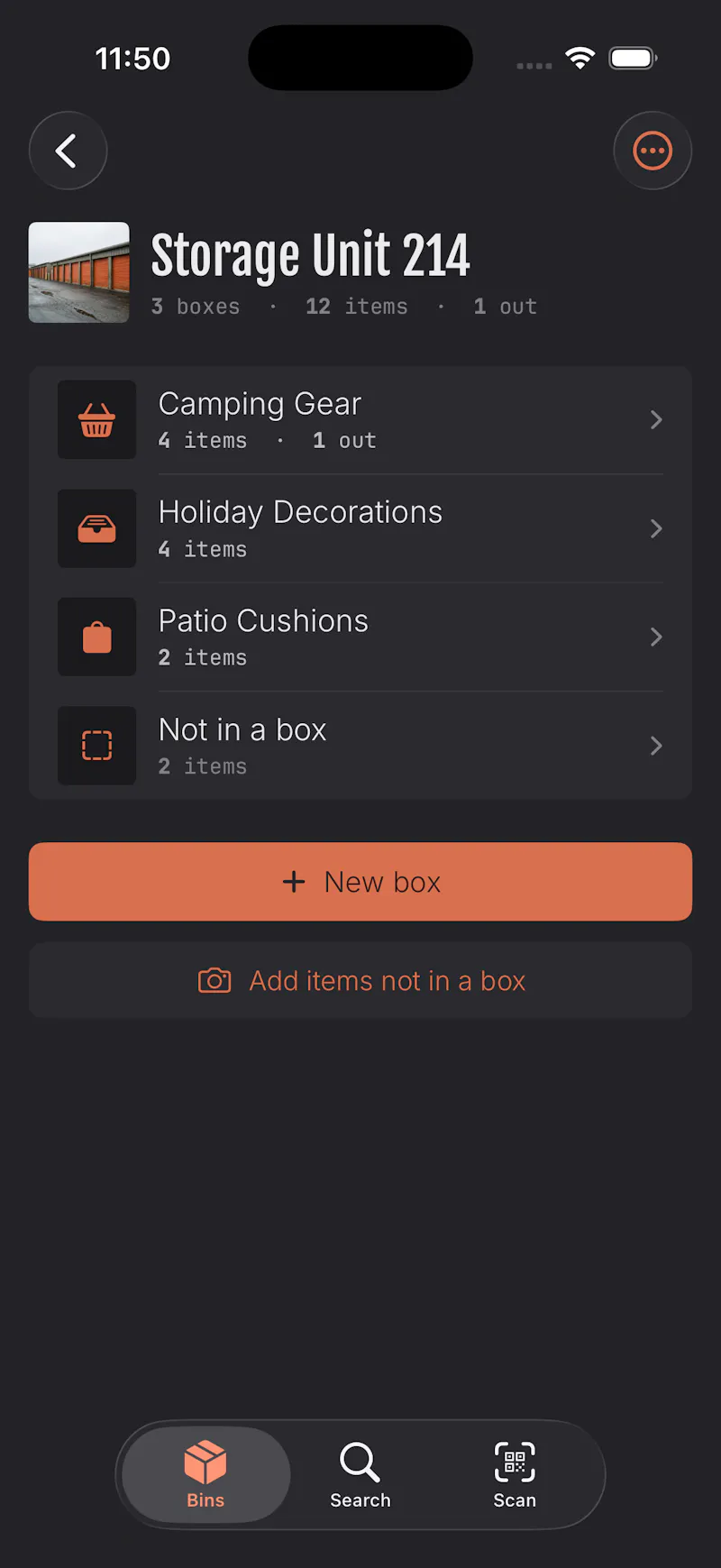 Basic Bins screenshot 2